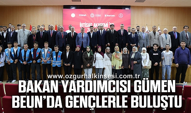 Bakan Yardımcısı Gümen BEUN’da Gençlerle Buluştu