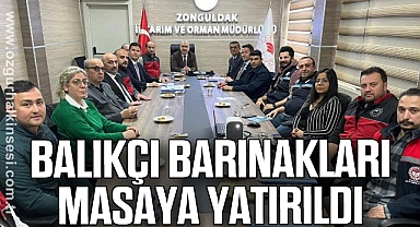 BALIKÇI BARINAKLARI MASAYA YATIRILDI
