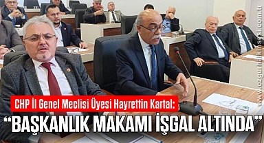 “BAŞKANLIK MAKAMI İŞGAL ALTINDA”