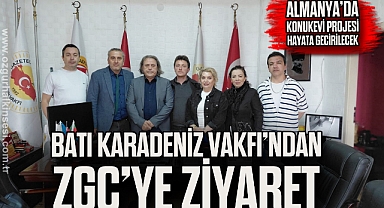 BATI KARADENİZ VAKFI’NDAN ZGC’YE ZİYARET