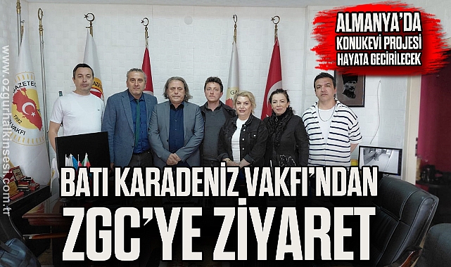 BATI KARADENİZ VAKFI’NDAN ZGC’YE ZİYARET