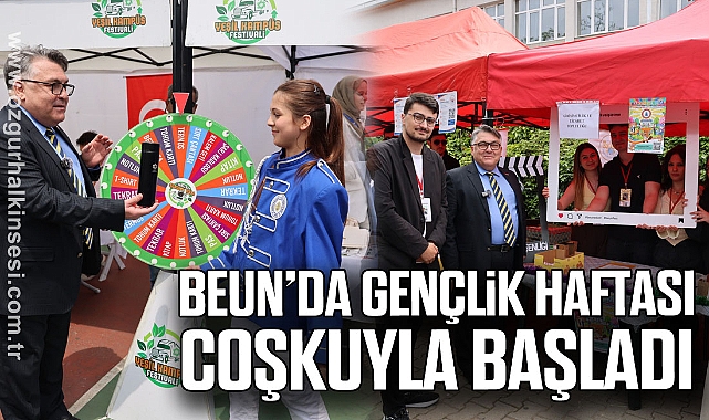 BEUN’da Gençlik Haftası Coşkuyla Başladı