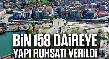 Bin 158 daireye yapı ruhsatı verildi