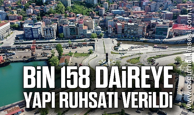 Bin 158 daireye yapı ruhsatı verildi