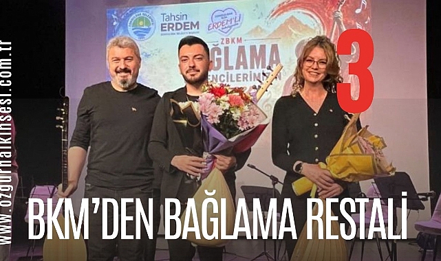 BKM’DEN BAĞLAMA RESTALİ