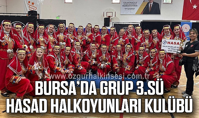 BURSA'DA GRUP 3.SÜ HASAD HALKOYUNLARI KULÜBÜ