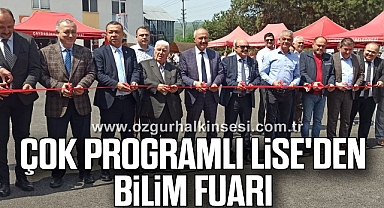 Çok Programlı Lise'den bilim fuarı