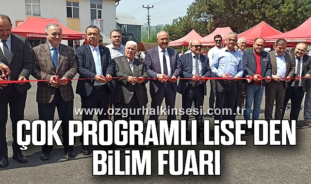 Çok Programlı Lise'den bilim fuarı