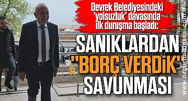 Devrek Belediyesindeki 'yolsuzluk' davasında ilk duruşma başladı: Sanıklardan 