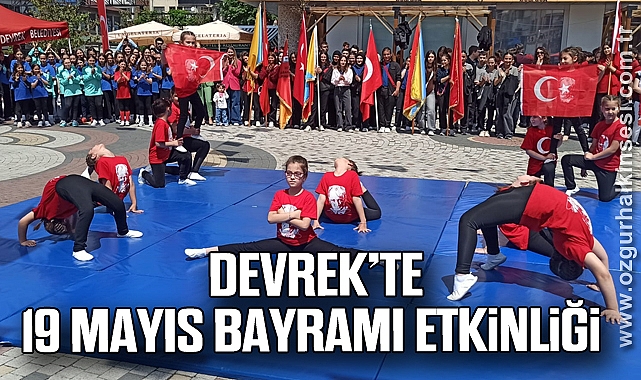 Devrek’te 19 Mayıs Bayramı etkinliği