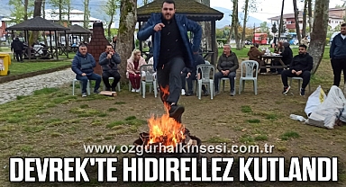  Devrek'te hıdırellez kutlandı