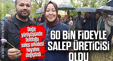 Doğa yürüyüşünde bulduğu salep orkidesi hayatını değiştirdi: 60 bin fideyle salep üreticisi oldu