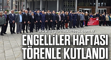 Engelliler Haftası törenle kutlandı