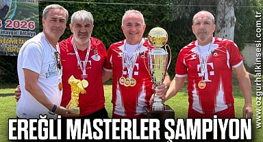 EREĞLİ MASTERLER ŞAMPİYON