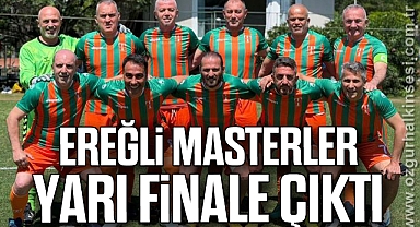 Ereğli Masterler Yarı Finale Çıktı