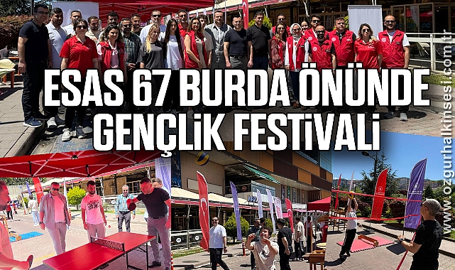 Esas 67 Burda Önünde Gençlik Festivali