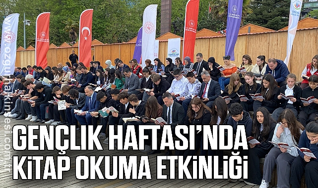 Gençlik Haftası’nda Kitap Okuma etkinliği