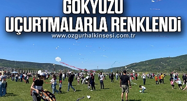Gökyüzü uçurtmalarla renklendi