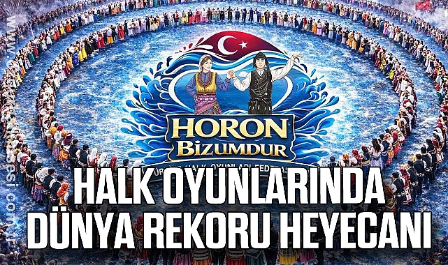 Halk Oyunlarında Dünya Rekoru Heyecanı