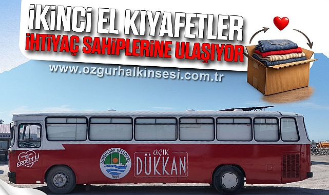 İkinci El Kıyafetler İhtiyaç Sahiplerine Ulaşıyor