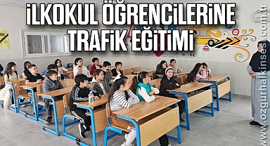 İlkokul Öğrencilerine Trafik Eğitimi
