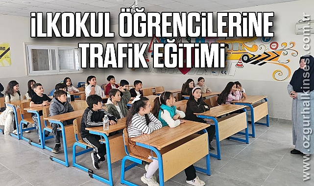 İlkokul Öğrencilerine Trafik Eğitimi