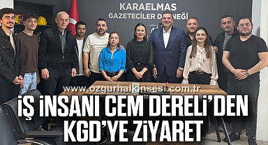 İş İnsanı Cem Dereli’den KGD’ye Ziyaret