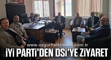 İYİ Parti'den DSİ'ye ziyaret