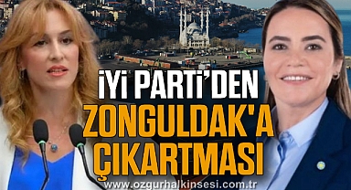 İYİ PARTİ’DEN ZONGULDAK'A ÇIKARTMASI