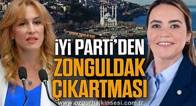 İYİ PARTİ'DEN ZONGULDAK ÇIKARTMASI
