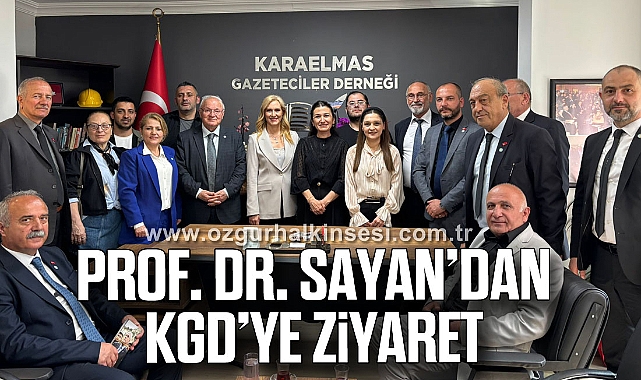 İYİ Parti Genel Başkan Yardımcısı Sayan’dan KGD’ye Ziyaret