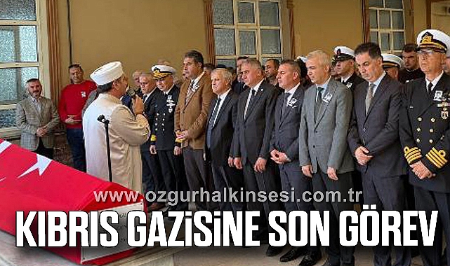 KIBRIS GAZİSİNE SON GÖREV
