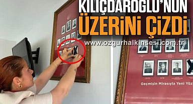 KILIÇDAROĞLU’NUN ÜZERİNİ ÇİZDİ