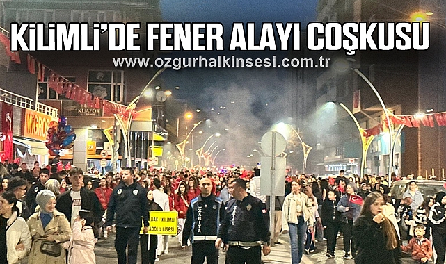 Kilimli’de Fener Alayı Coşkusu