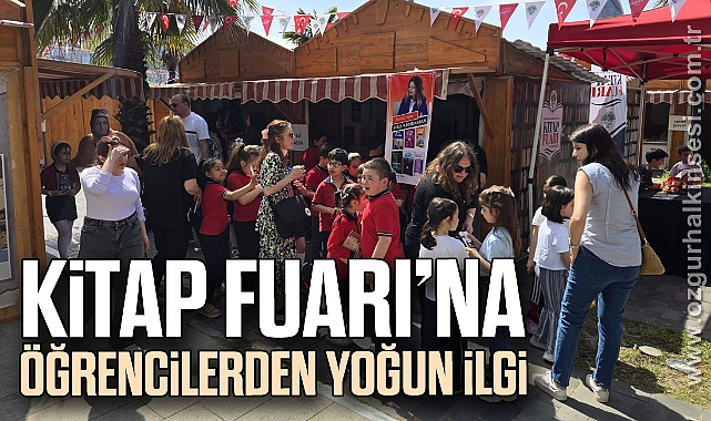 Kitap Fuarı’na Öğrencilerden Yoğun İlgi