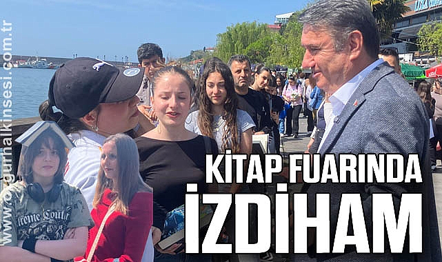 KİTAP FUARINDA İZDİHAM