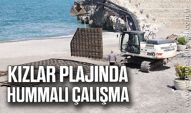 KIZLAR PLAJINDA HUMMALI ÇALIŞMA