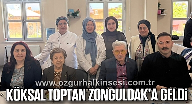 Köksal Toptan Zonguldak'a geldi