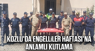 Kozlu'da Engelliler Haftası'na anlamlı kutlama