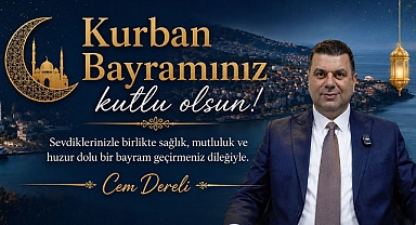 KURBAN BAYRAMI'NI KUTLADI