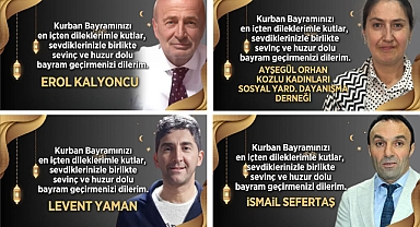 KURBAN BAYRAMI'NI KUTLADILAR