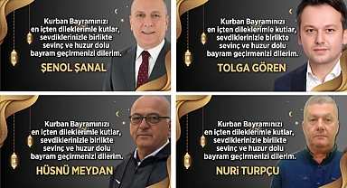 KURBAN BAYRAMI'NI KUTLADILAR