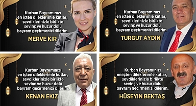KURBAN BAYRAMI'NI KUTLADILAR