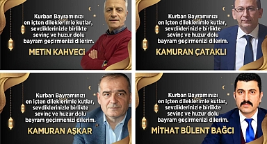 KURBAN BAYRAMI'NI KUTLADILAR