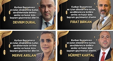 KURBAN BAYRAMI'NI KUTLADILAR
