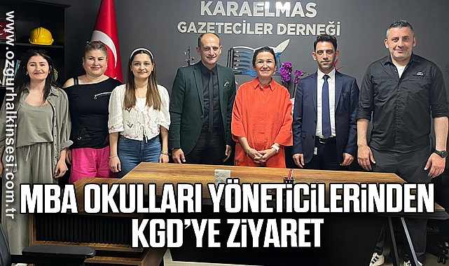 MBA Okulları Yöneticilerinden KGD’ye ziyaret