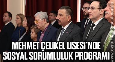 Mehmet Çelikel Lisesi’nde Sosyal Sorumluluk Programı