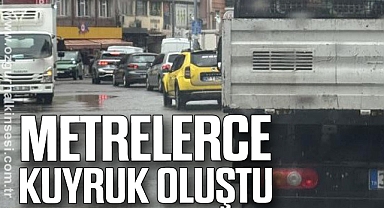 Metrelerce kuyruk oluştu