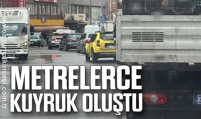 Metrelerce kuyruk oluştu