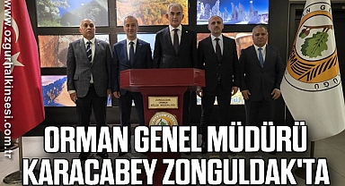 Orman Genel Müdürü Karacabey Zonguldak'ta